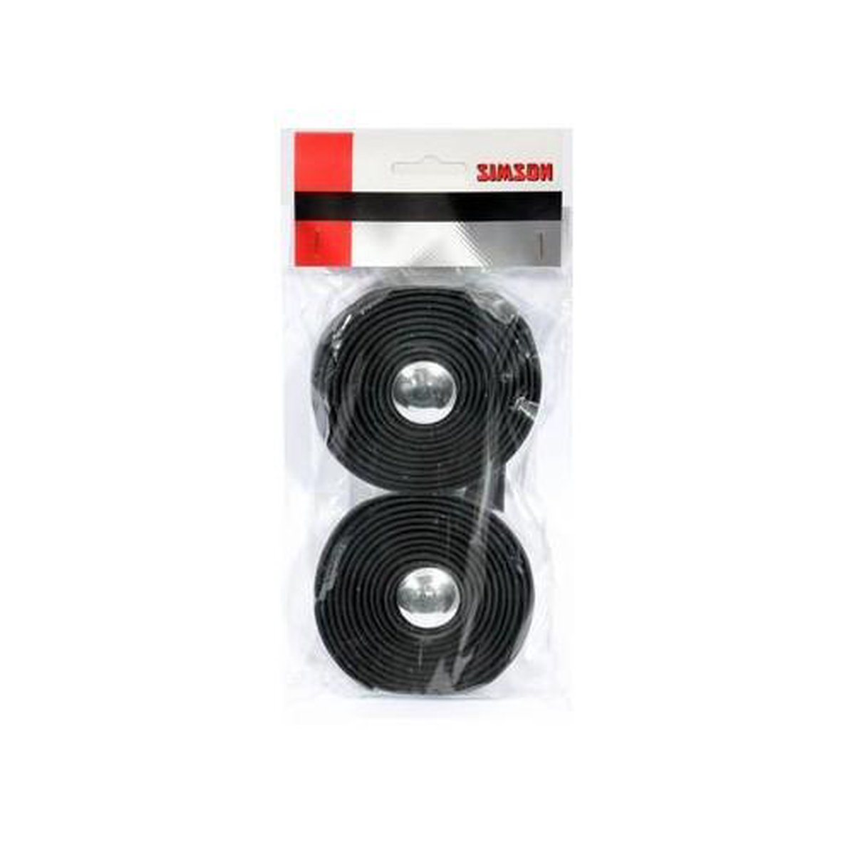Simson stuurlint Gel 200 cm 2 stuks - Zwart
