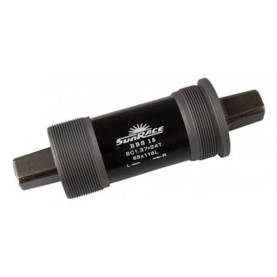 SunRace trapas spieloos BSA 116 mm zilver/zwart - Silver