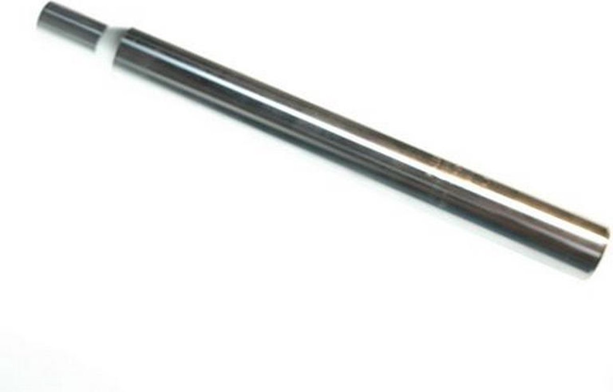 TOM zadelpen vast kaars 26,2 x 350 mm aluminium zilver - Silver