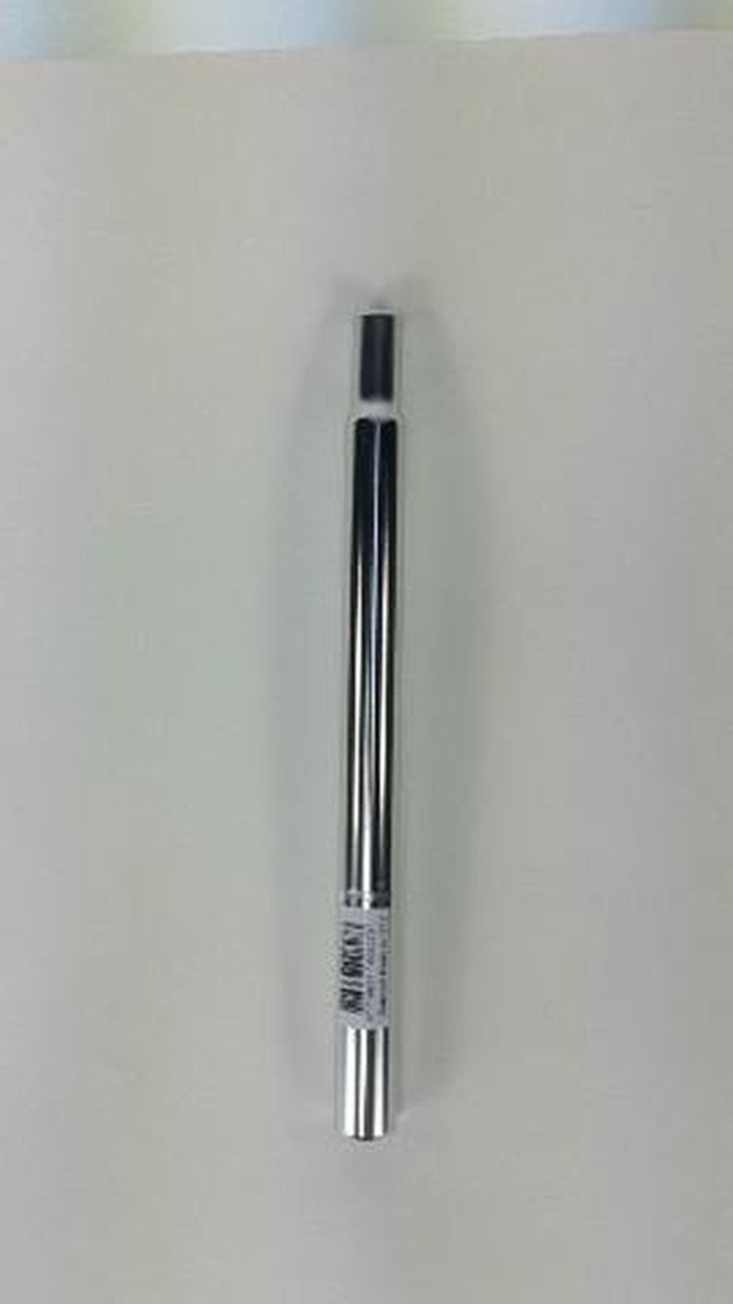 TOM zadelpen vast kaars 27,2 x 350 mm aluminium zilver - Silver