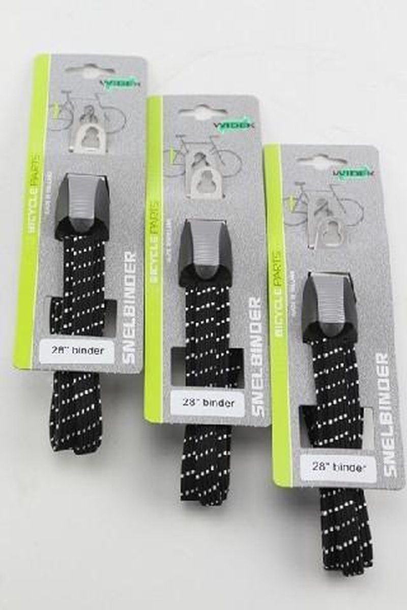 Widek Triobinder intrek 28 inch/wit (2239) - Zwart