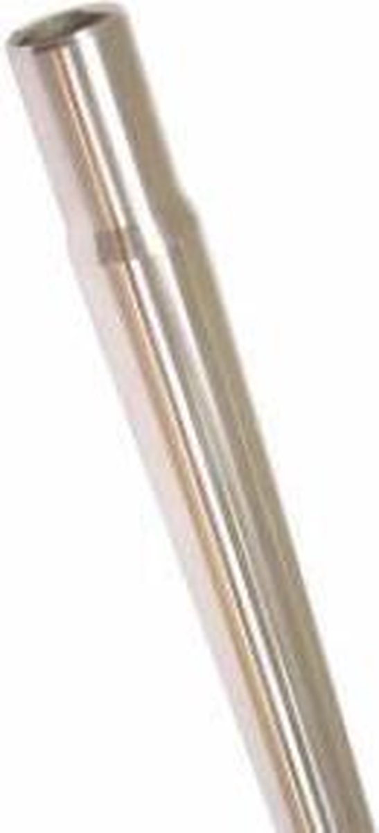 TOM zadelpen vast kaars 27,4 x 350 mm aluminium zilver - Silver
