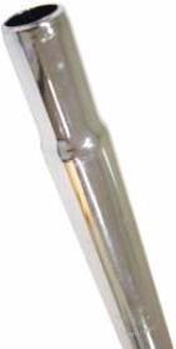 TOM zadelpen vast kaars 26,2 x 350 mm staal zilver - Silver