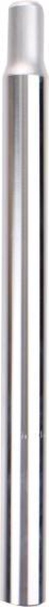 TOM zadelpen vast kaars 26 x 350 mm aluminium zilver - Silver