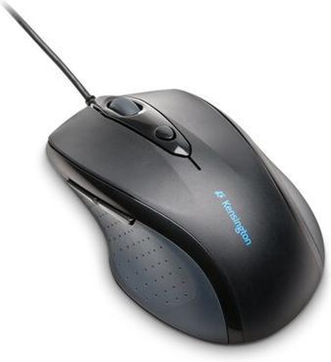 Kensington Pro Fit Full Sized Wired Mouse USB/Ps2 - Zwart