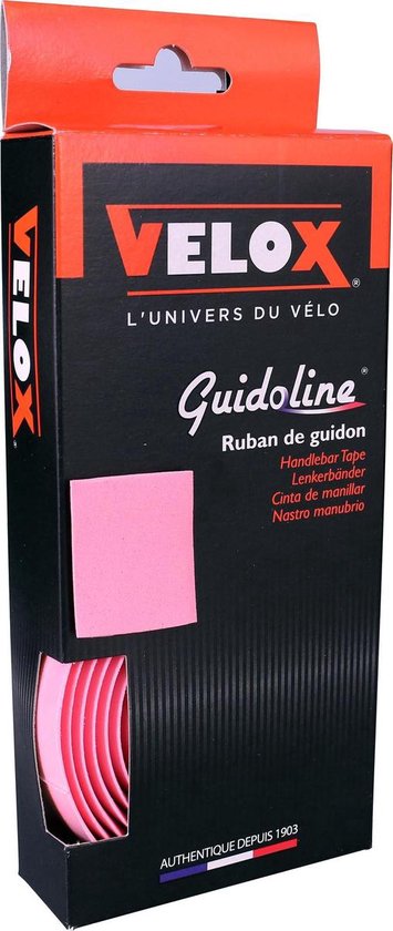 Velox stuurlint Guidoline 175 cm 2 stuks - Roze