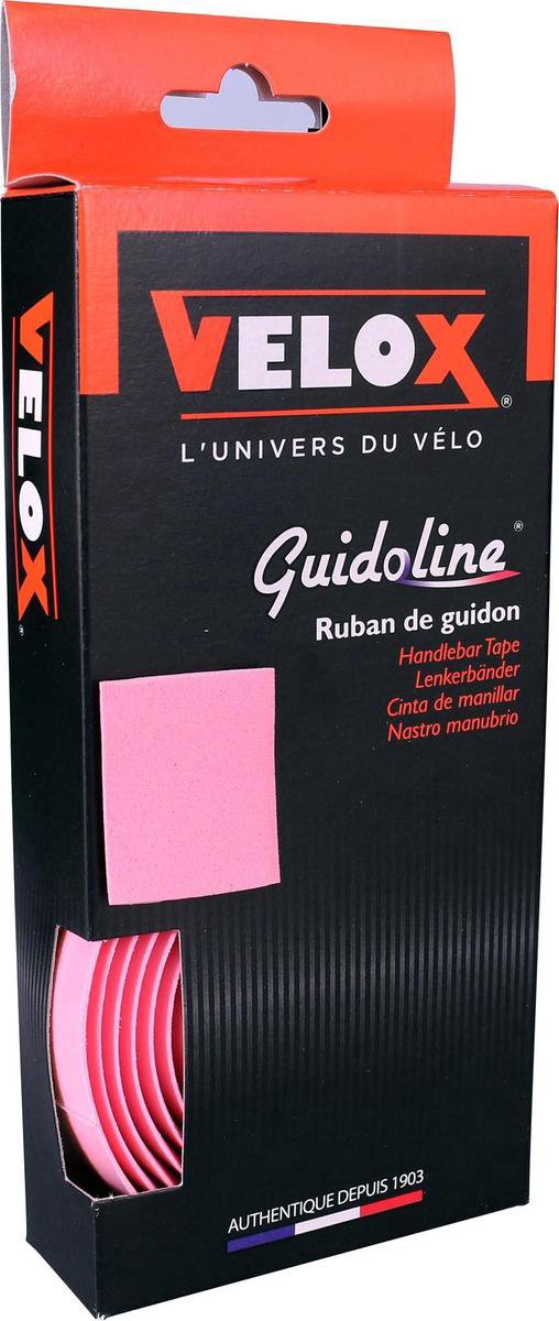 Velox stuurlint Guidoline 175 cm 2 stuks - Roze