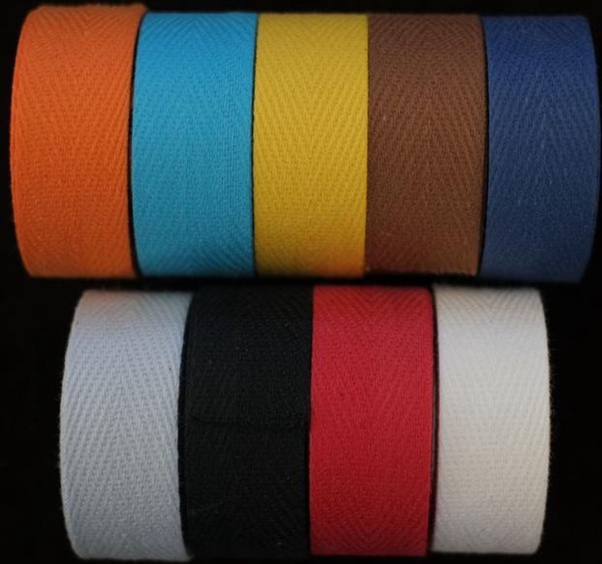 Velox stuurlint Tressorex 250 cm per stuk - Oranje