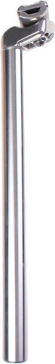 Kalloy zadelpen vast 30,8 x 350 mm aluminium zilver - Silver