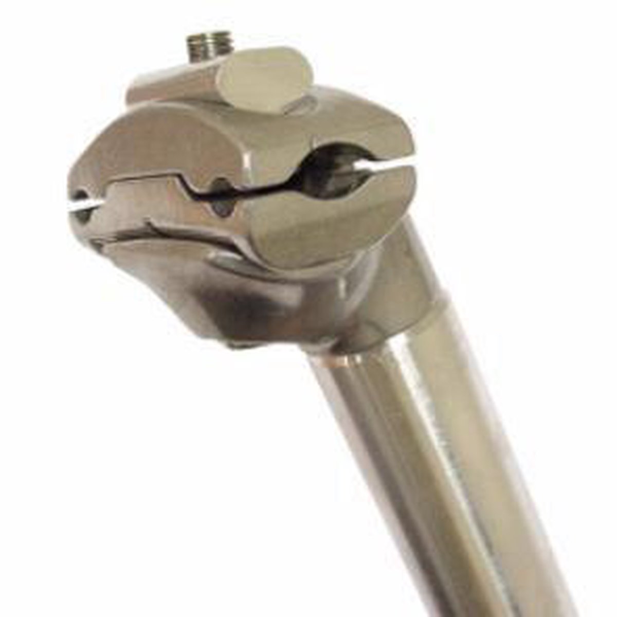 Kalloy zadelpen vast 30,8 x 350 mm aluminium zilver - Silver