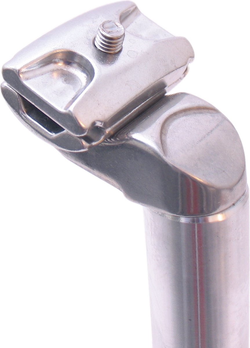 Kalloy zadelpen vast 30,8 x 350 mm aluminium zilver - Silver