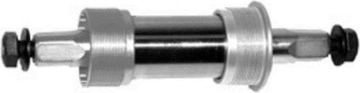 SunRace trapas spieloos BSA 107 mm zilver/zwart - Silver