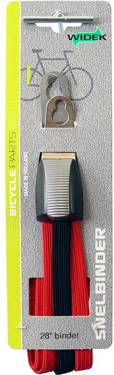 Bibia triobinder City 62 cm zwart/ - Rood