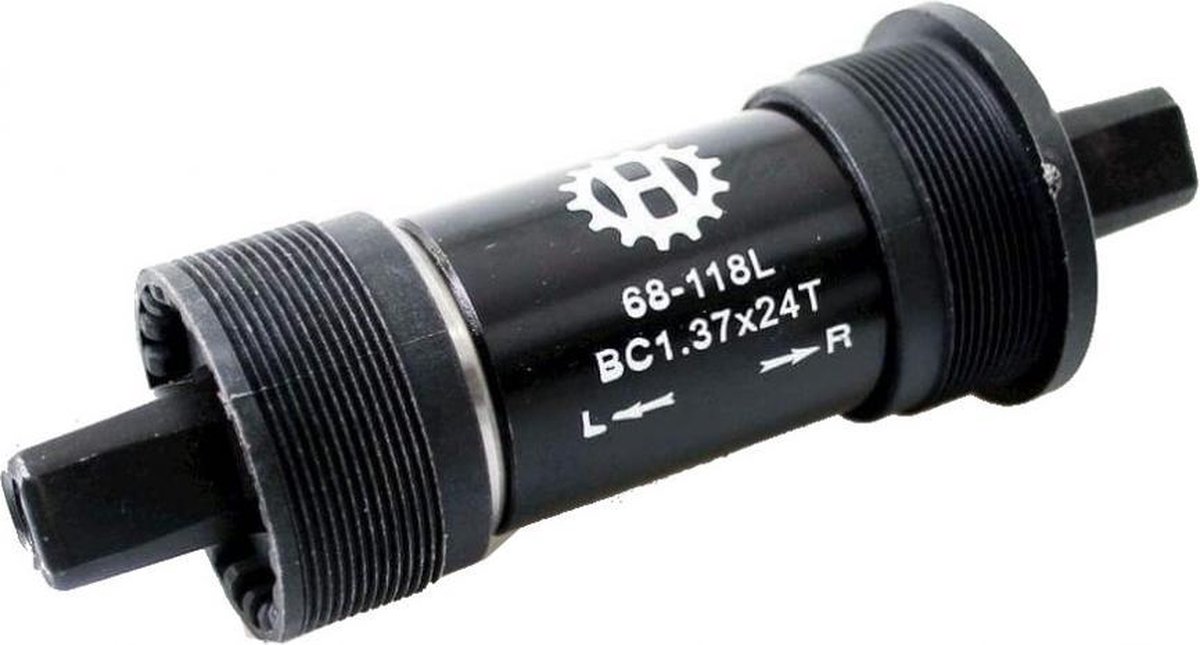 Hulzebos trapas BSA 118 x 30 mm - Zwart