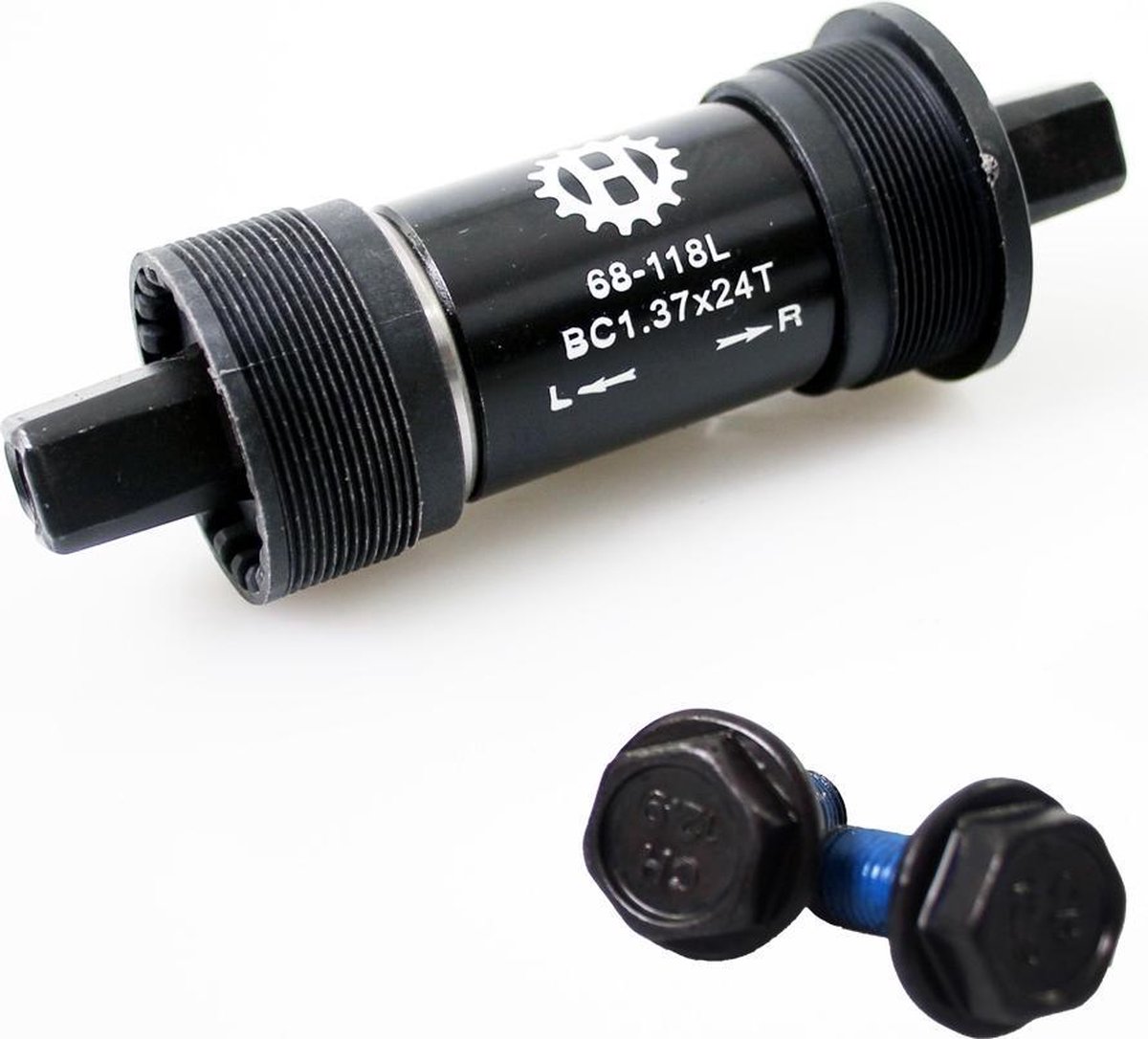 Hulzebos trapas BSA 118 x 30 mm - Zwart