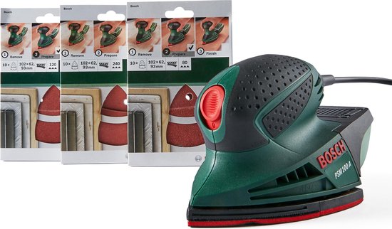 Bosch PSM 100 A + 30 schuurvellen