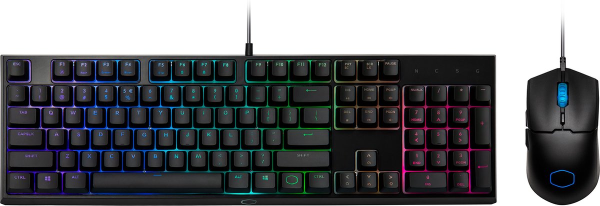 Gaming MS110 toetsenbord USB QWERTY Amerikaans Engels - Zwart