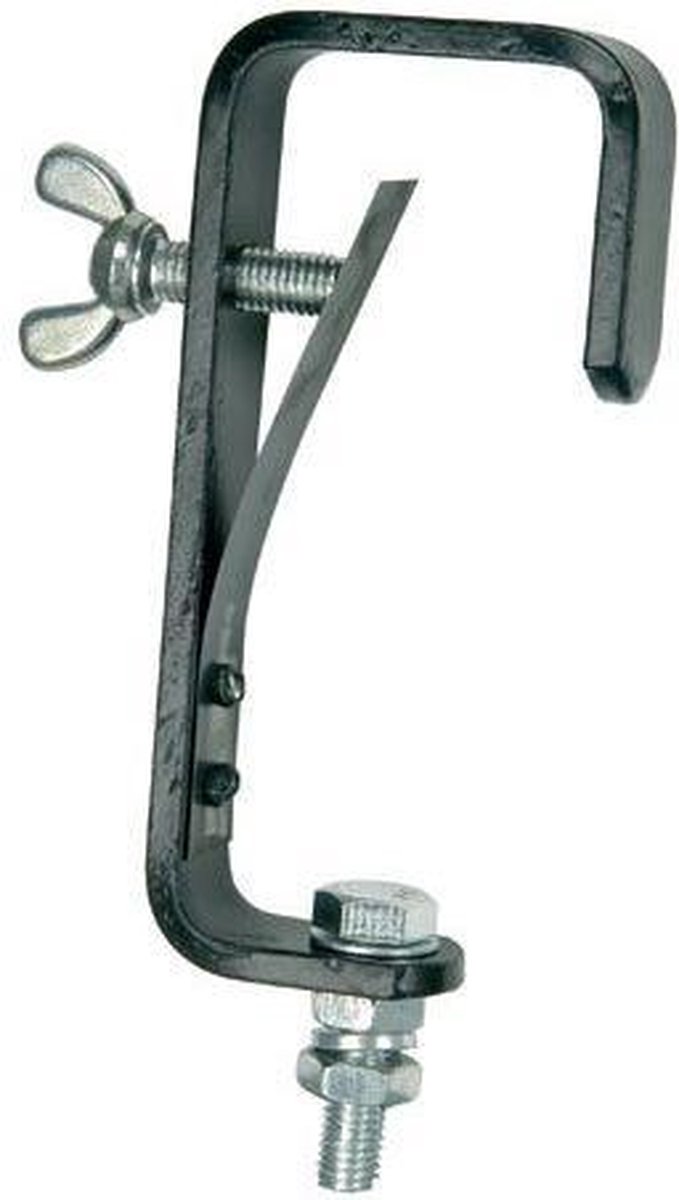 BEAMZ G-haak 50mm zwart met lipje