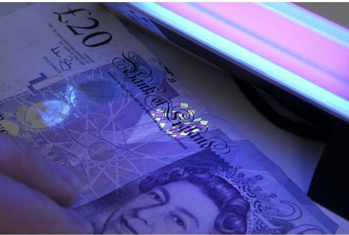 BEAMZ Draagbare blacklight UV lamp