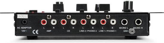 SKYTEC STM-2211B 4-kanaals mengpaneel budget