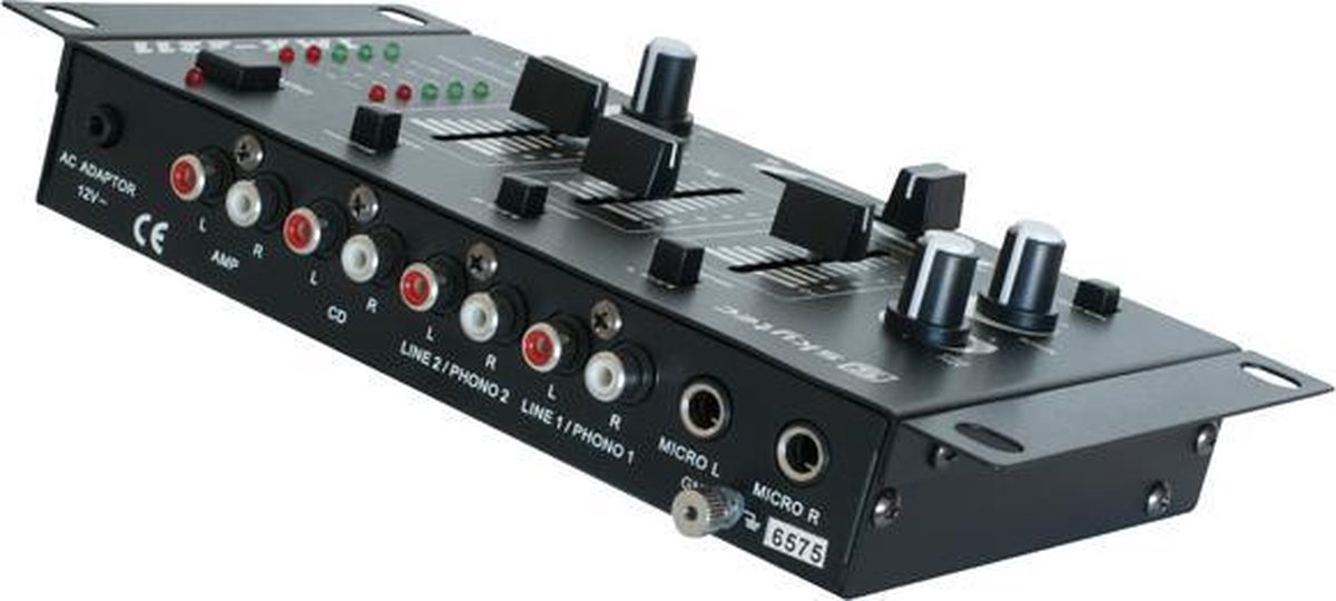 SKYTEC STM-2211B 4-kanaals mengpaneel budget