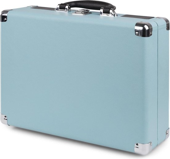 Fenton RP115B Platenspeler met speakers, bluetooth & USB - Blauw