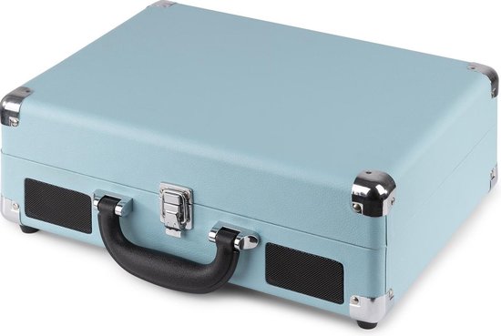 Fenton RP115B Platenspeler met speakers, bluetooth & USB - Blauw