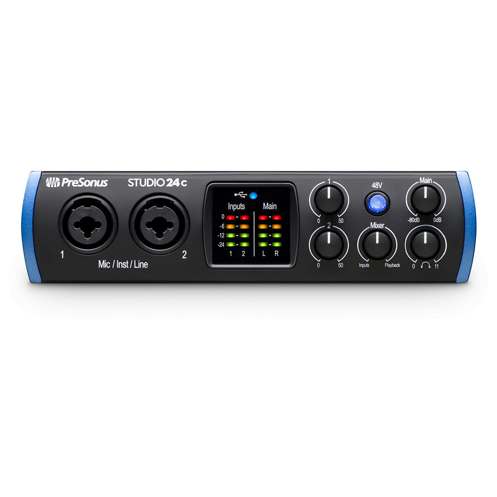 Presonus Studio 24c USB-C audio interface