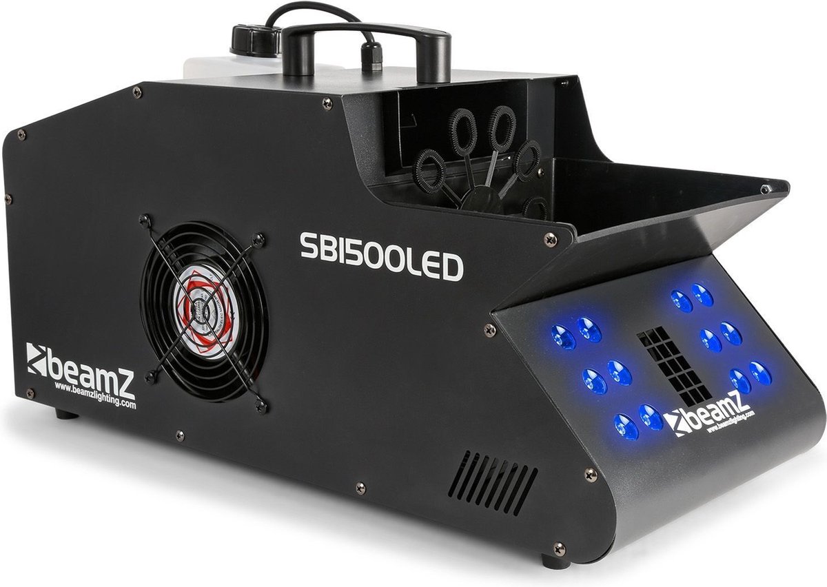 BEAMZ SB1500LED rook- en bellenblaasmachine met LEDs