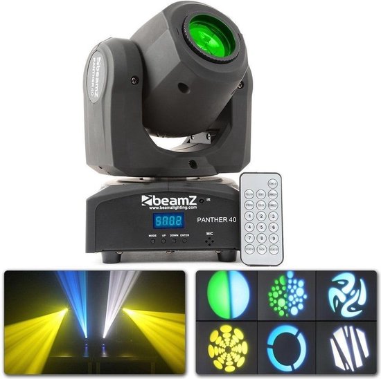 BEAMZ Panther 40 LED spot moving head