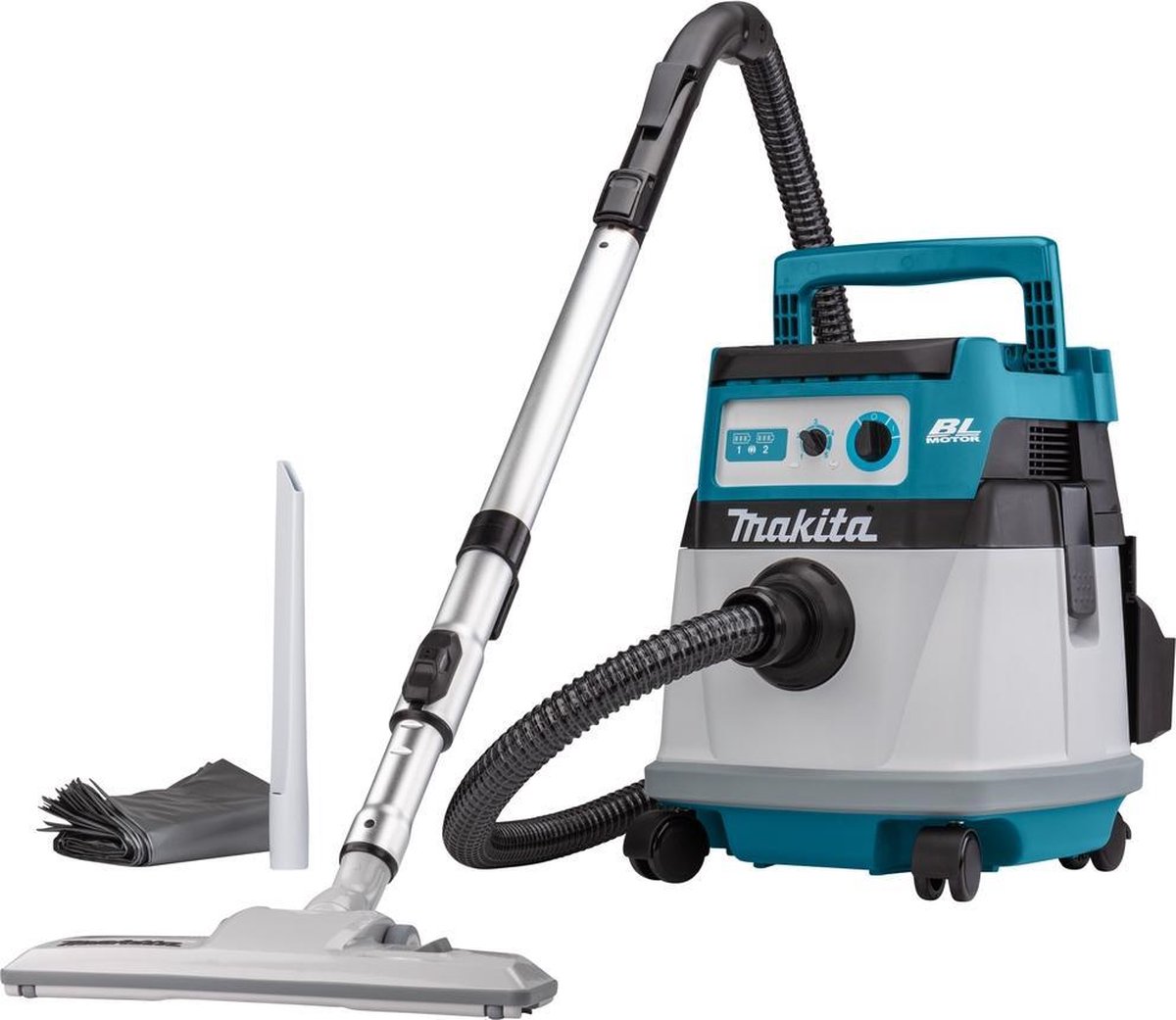 Makita DVC155LZX2 2x18 V Stofzuiger (+ GRATIS ACCU)