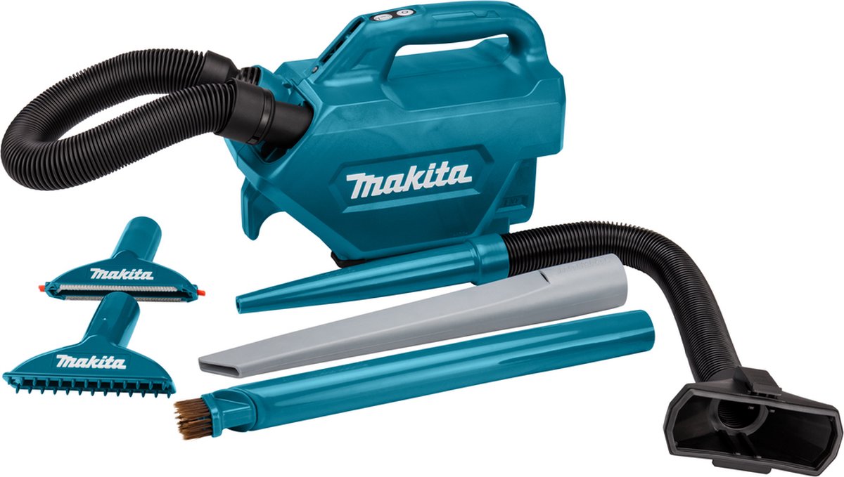 Makita DCL184Z 18 V Auto Stofzuiger (+ GRATIS ACCU) - Blauw