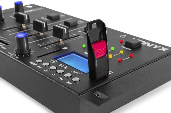 VONYX STM3030 4-kanaals mixer met USB-speler