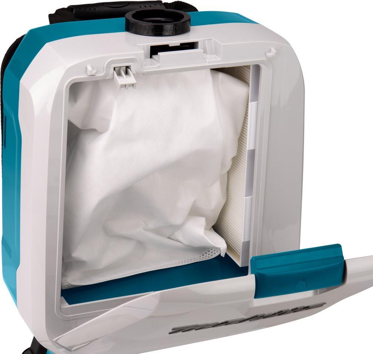 Makita DVC660Z 2x18 V Rugstofzuiger voor schoonmaak (+ GRATIS ACCU)