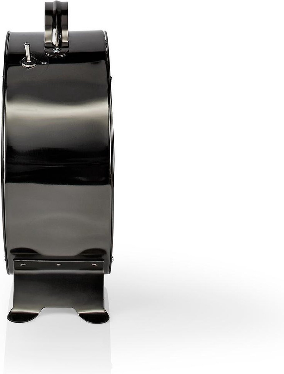 Nedis Bureauventilator retro 25cm metaal - Grijs