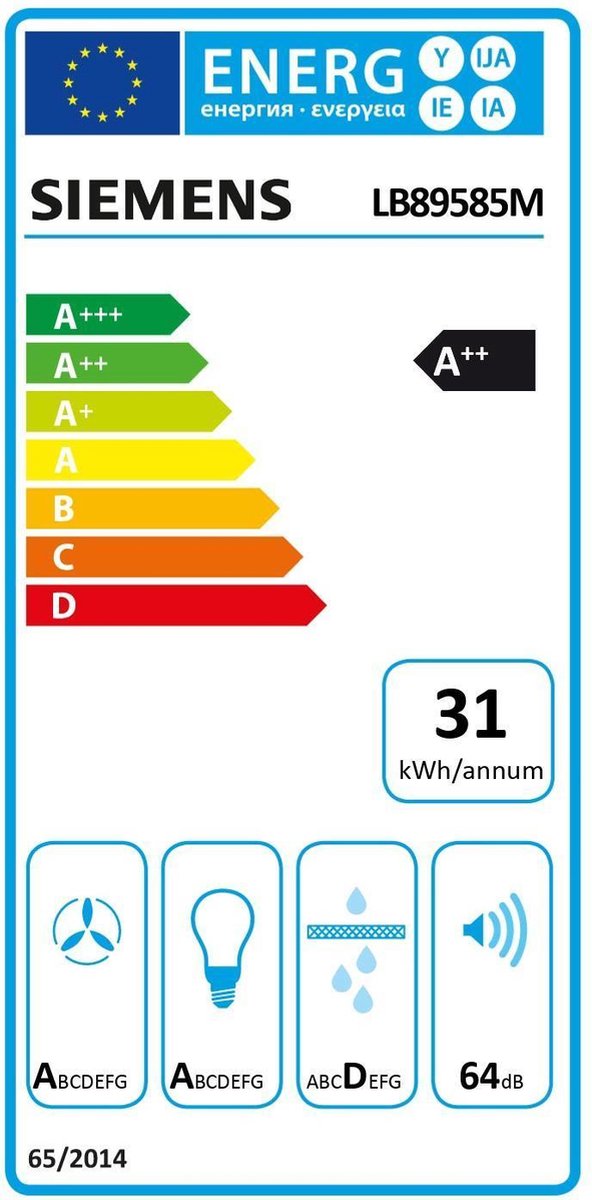 Siemens LB89585M - Silver