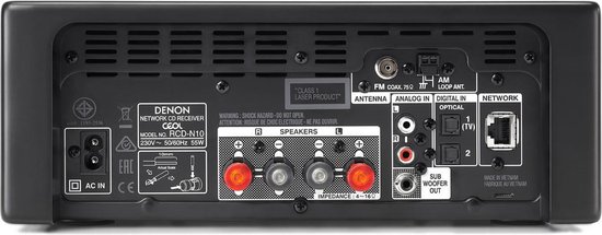 Denon RCD-N10 - Zwart