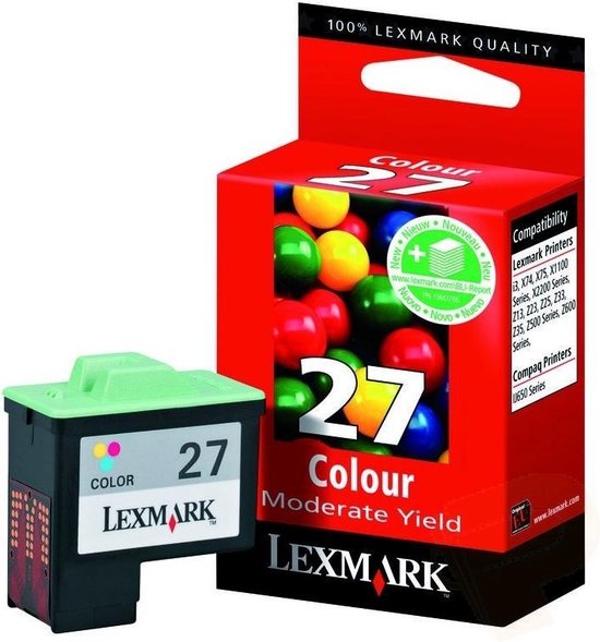 Lexmark 27 - Inktcartridge Cyaan / Magenta / - Geel