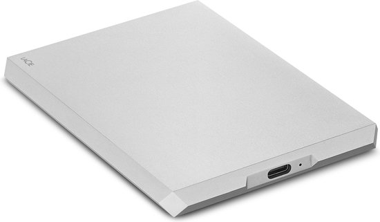 Lacie Mobile drive USB-C 1TB Zilver - Silver