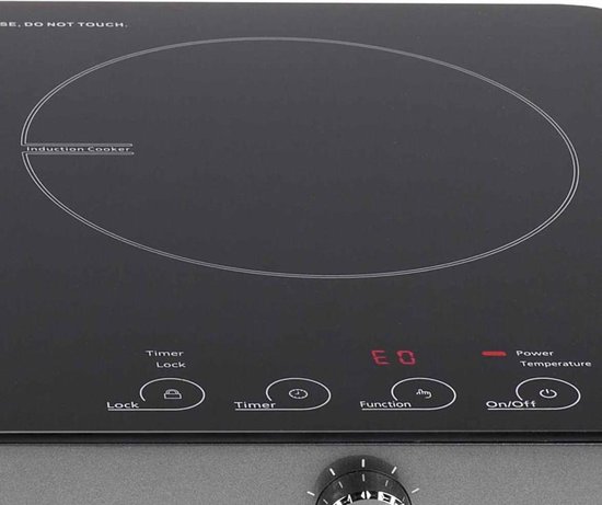 Princess Induction Plate (double) - Zwart