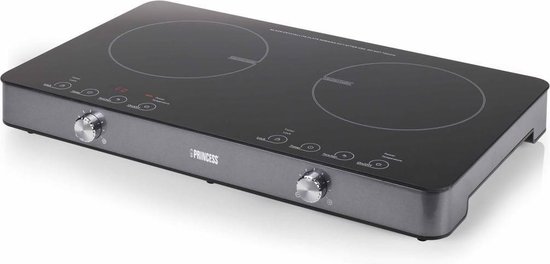 Princess Induction Plate (double) - Zwart