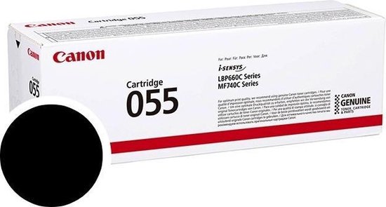 Canon 055 Toner - Zwart