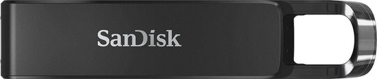 Sandisk USB Ultra type C N 64GB - Zwart