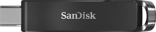 Sandisk USB Ultra type C N 64GB - Zwart