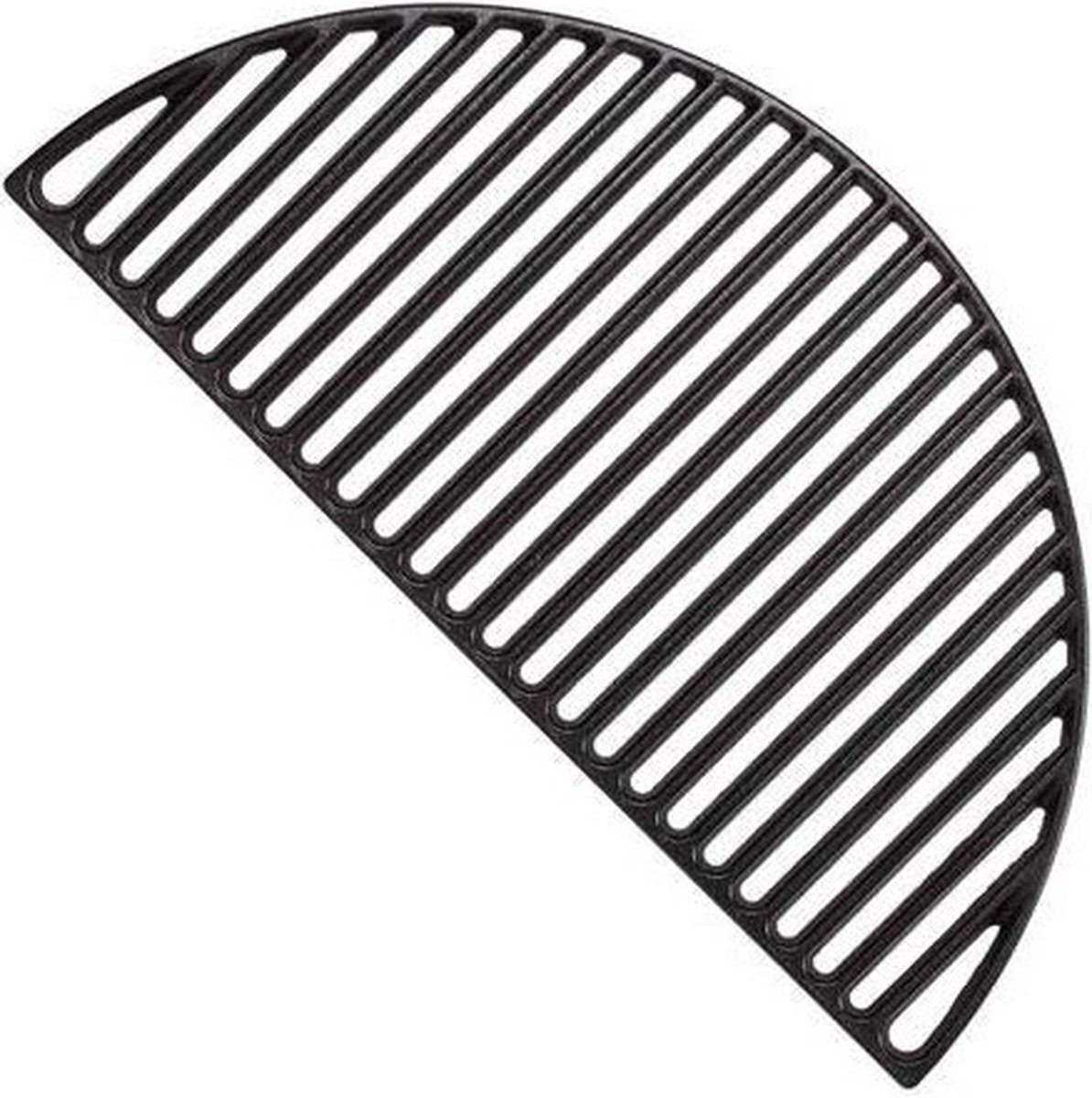 Kamado Joe Halve Maan Gietijzeren Rooster Big Joe - Zwart