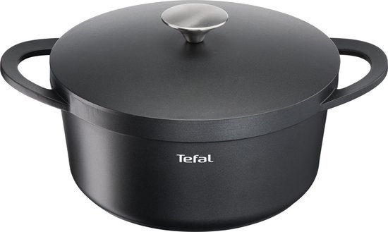 Tefal Trattoria Braadpan 24 cm - Zwart