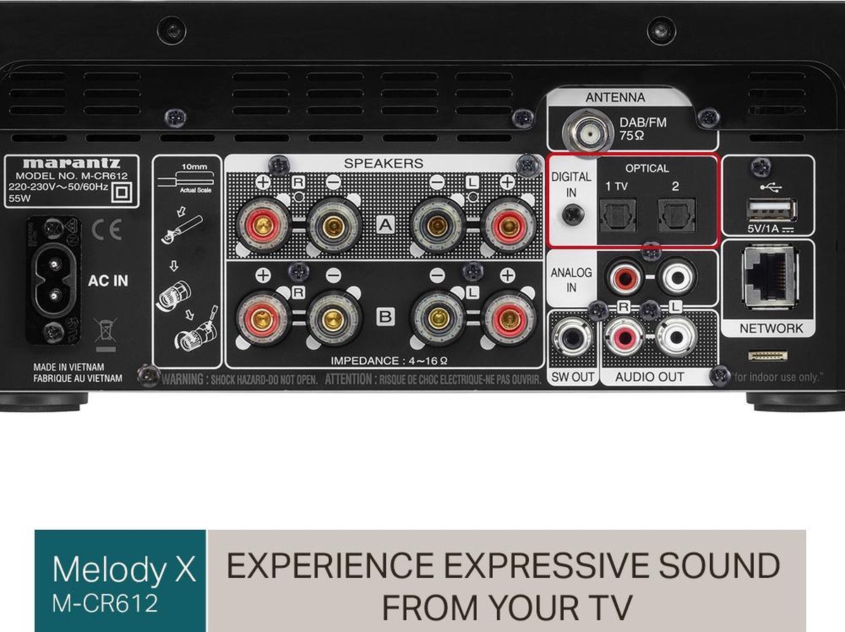 Marantz Melody X - Zwart