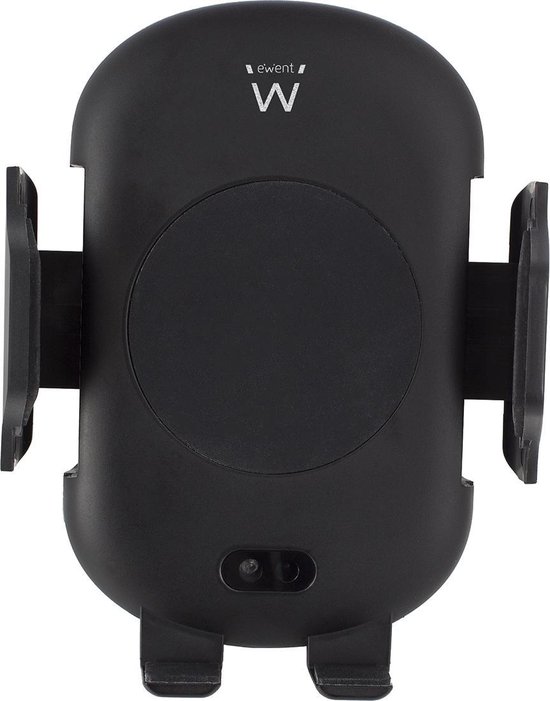 Ewent Universele Automatische Telefoonhouder met Draadloos Opladen - Zwart