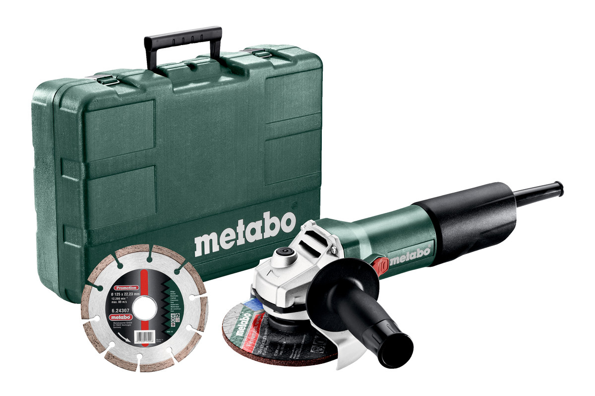 Metabo W 850-125 Set