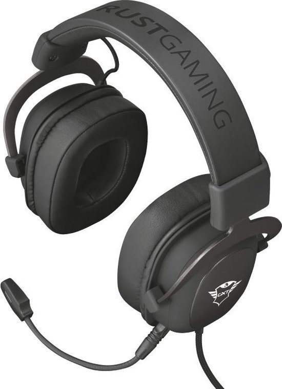 Trust GXT 414 Zamak - Premium Gaming Headset voor PS4, PS5, Xbox Series X en PC - - Zwart